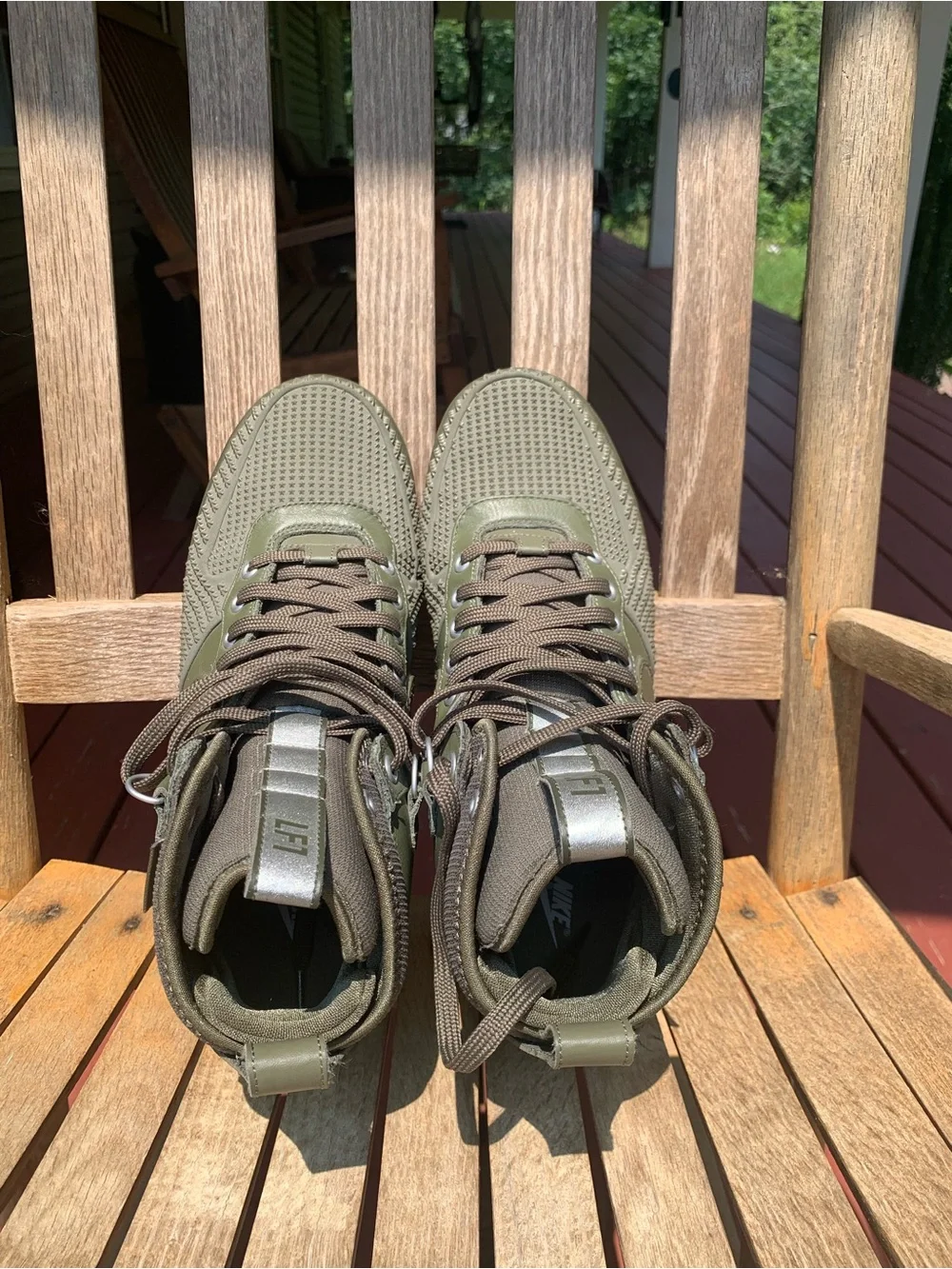 Nike Lunar Force 1 Medium Olive Duckboot  Nike 805899-201